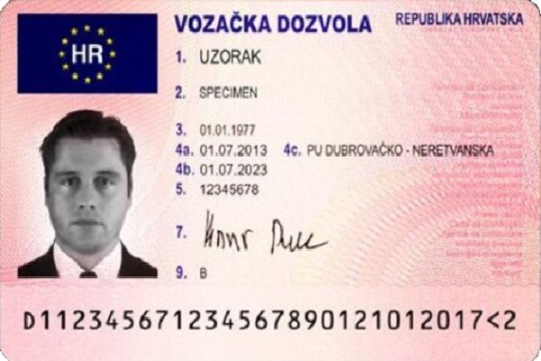 genauso sieht ja kroatische nationale EU-Führerschein aus